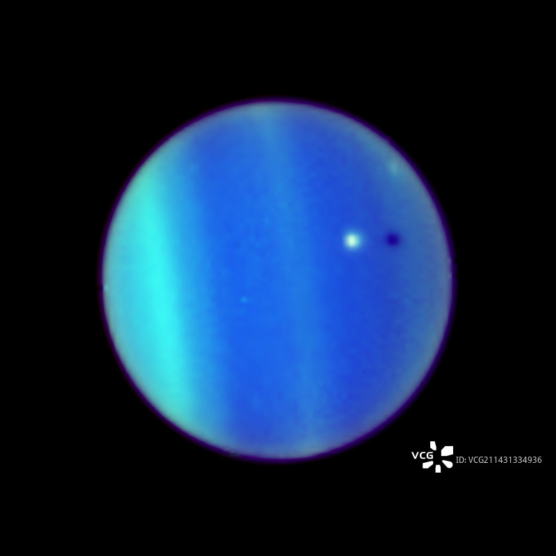 天王星和天卫一图片素材