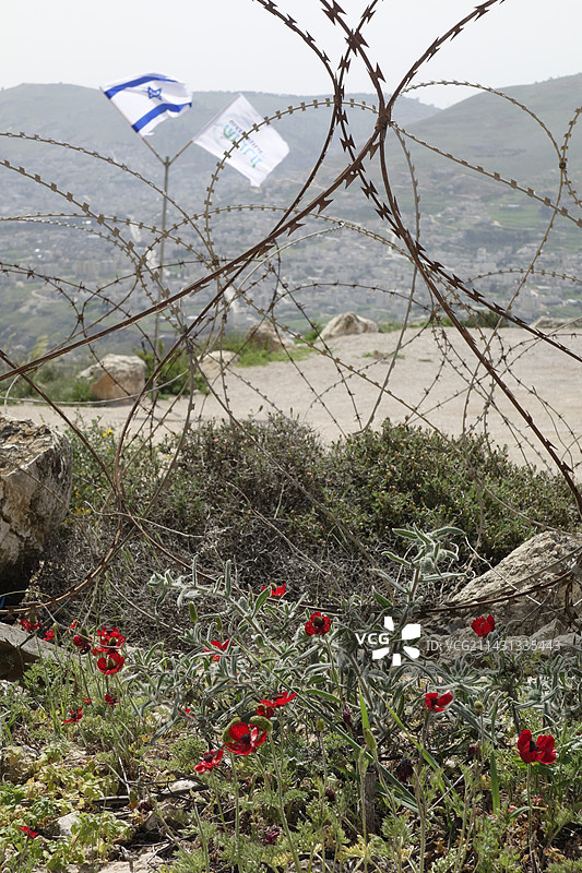 西岸地区的已占领土图片素材