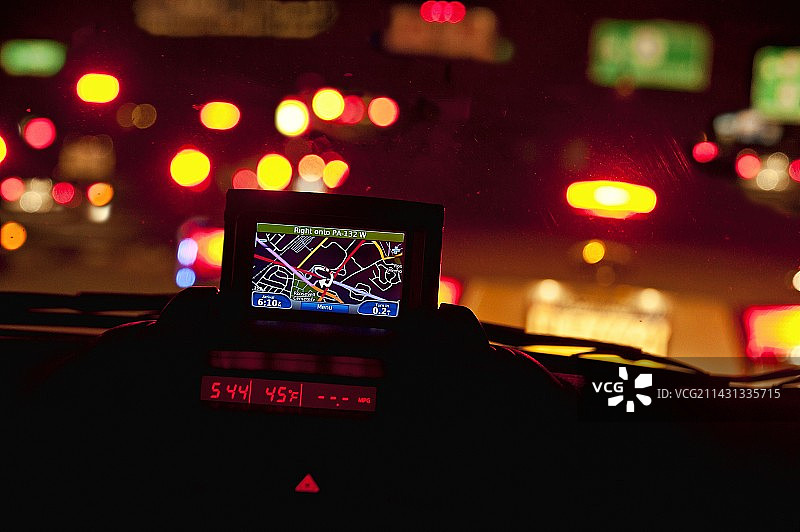 GPS车辆导航系统图片素材