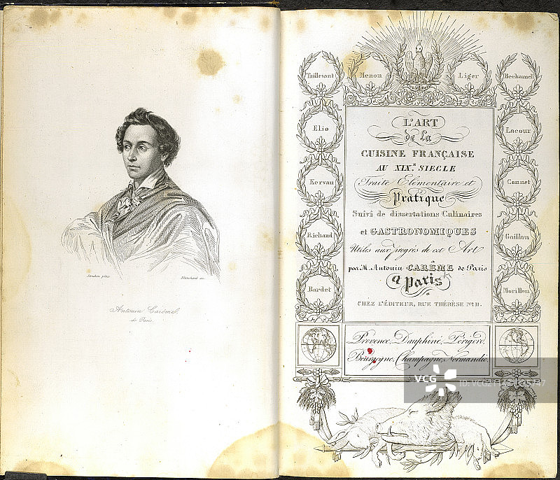 玛丽·安托万·卡雷姆图片素材