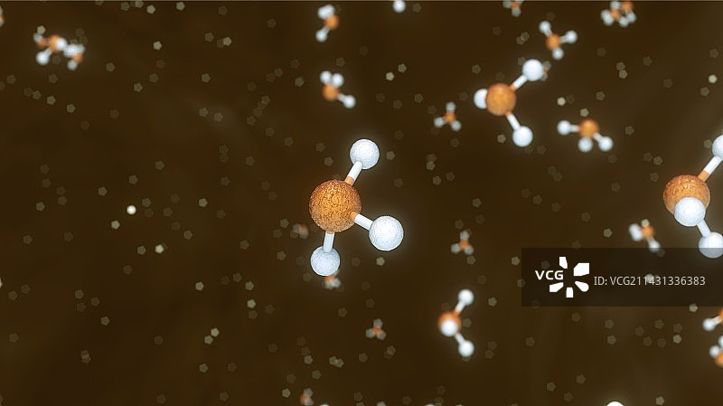 金星大气中的磷化氢分子（图示）图片素材