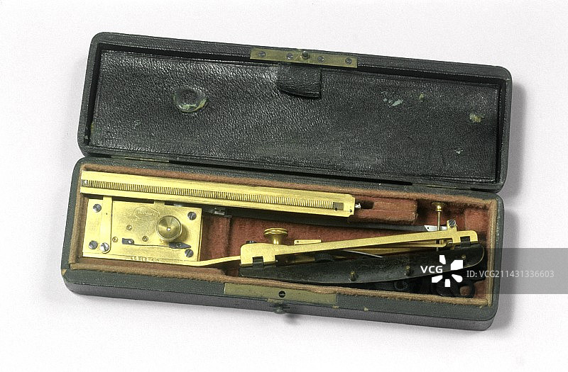 19世纪的马雷式血压计图片素材