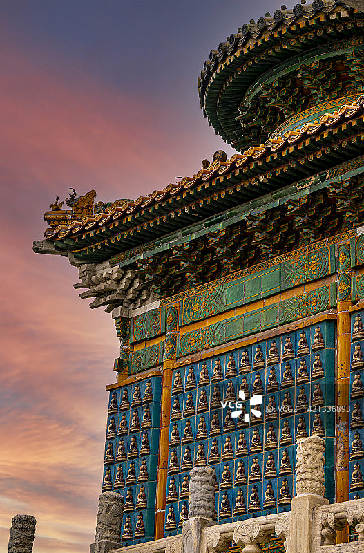 北海公园的建筑图片素材