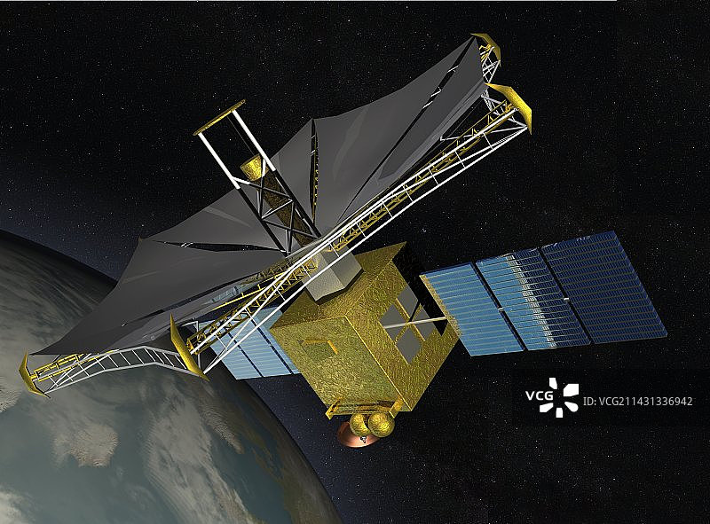 HALCA天文台艺术作品图片素材