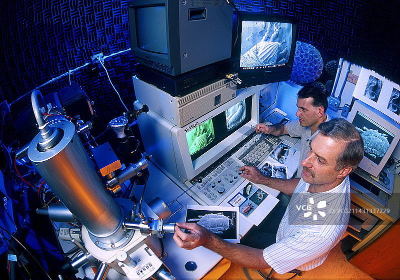 扫描电子显微镜图片素材