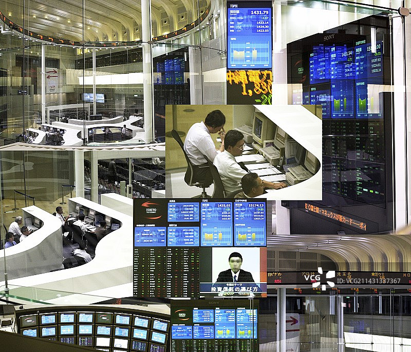 东京证券交易所图片素材