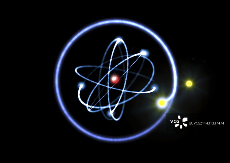 光子发射艺术作品图片素材