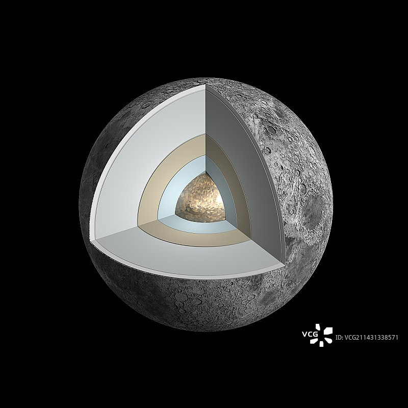 月亮结构艺术作品图片素材