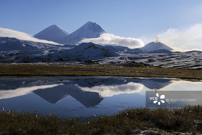 俄罗斯火山，2012年图片素材