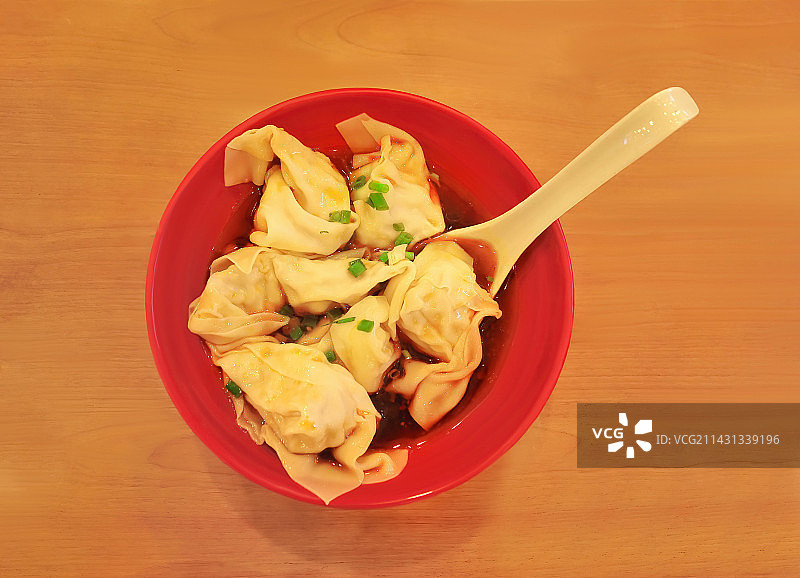 四川著名特色美食小吃钟水饺图片素材