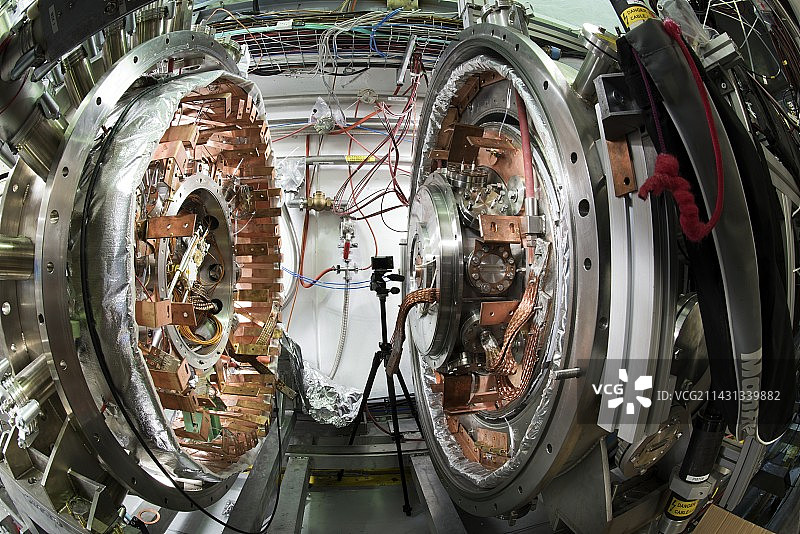 欧洲核子研究中心（CERN）的AEGIS实验图片素材