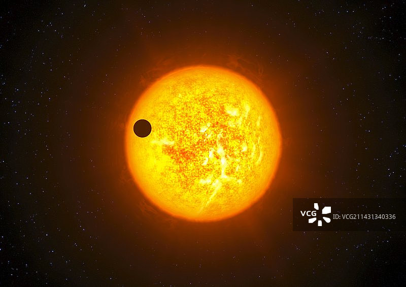 凌星的外星系行星图片素材