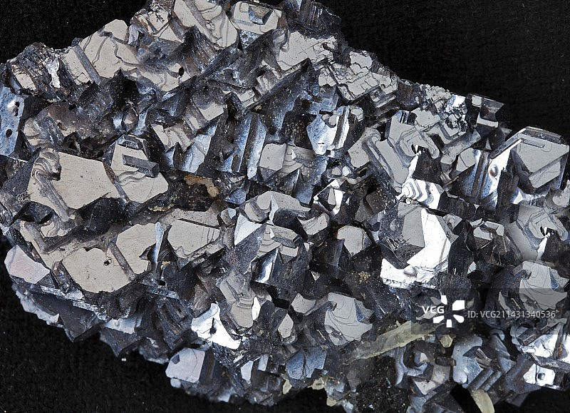 方铅矿晶体图片素材