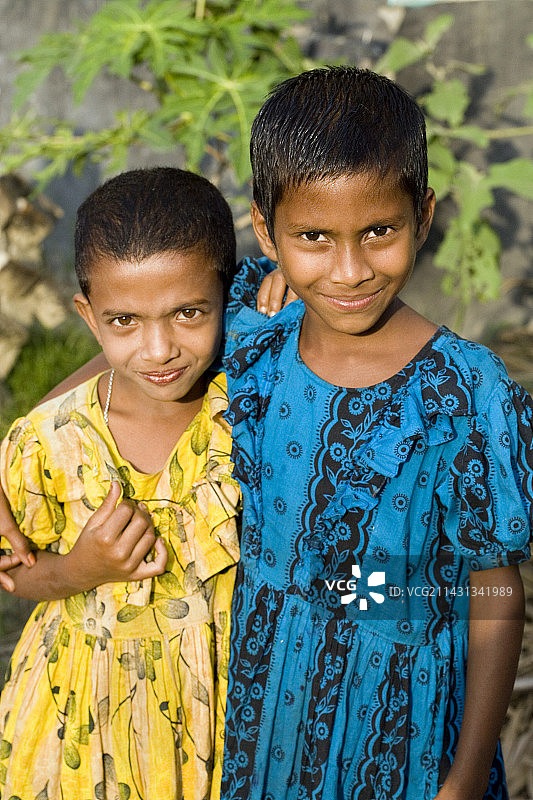孟加拉国儿童图片素材