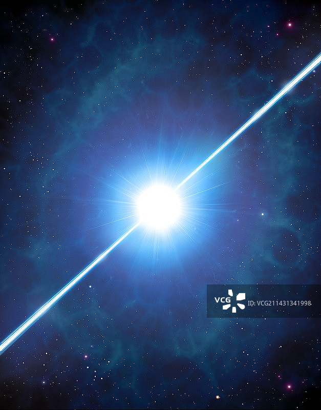 伽马射线暴图片素材