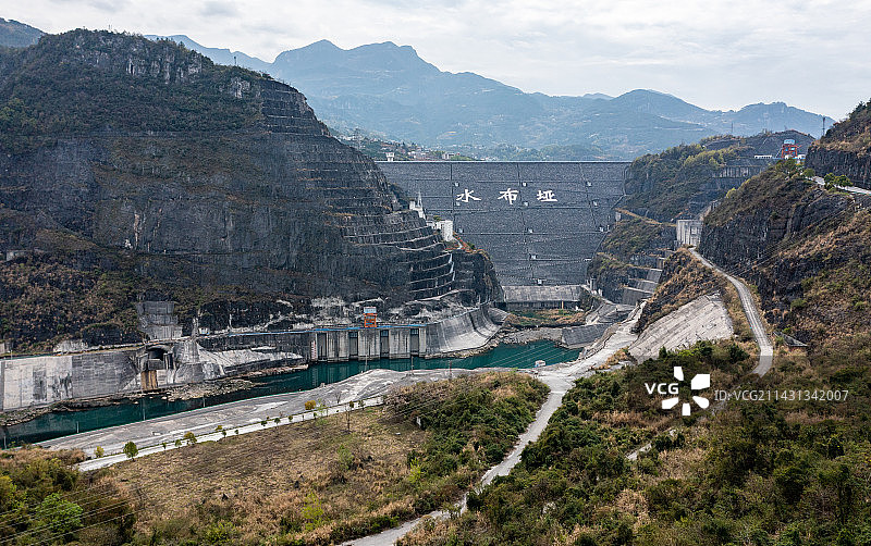 湖北清江水布垭水电站图片素材