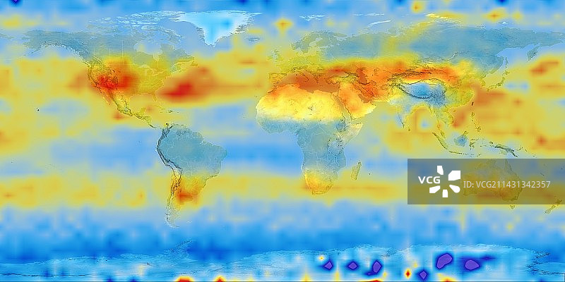 2003年二氧化碳水平图片素材