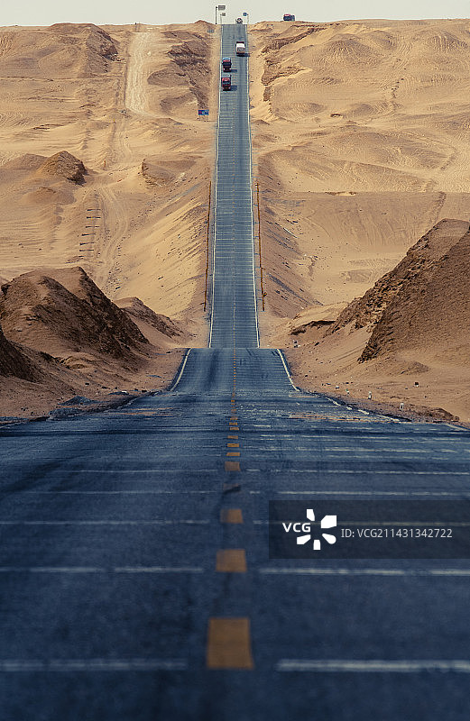 U型公路图片素材