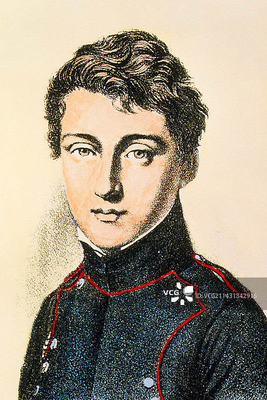 法国物理学家萨迪·卡诺肖像图片素材