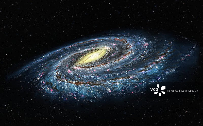 银河系艺术作品图片素材