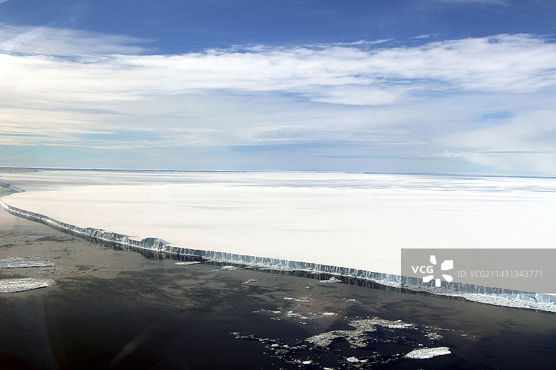 A68a冰山鸟瞰图图片素材