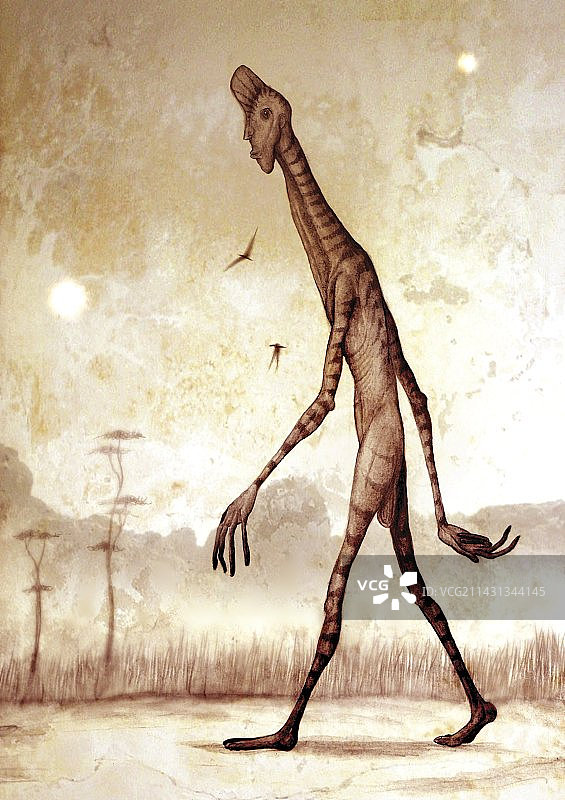 未来人类，艺术作品图片素材