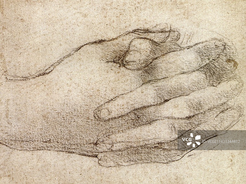 紧握的双手图片素材