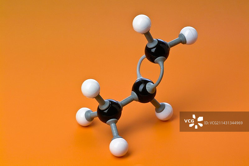 丙烯分子模型图片素材