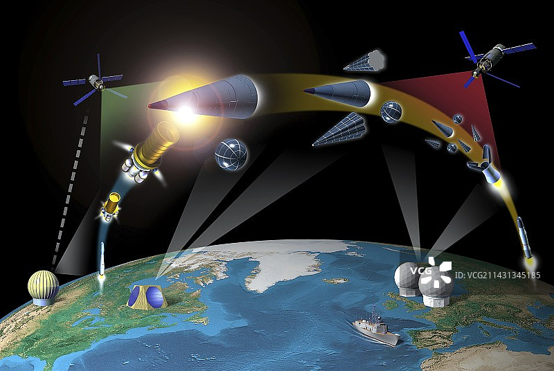 轨道空间武器艺术作品图片素材