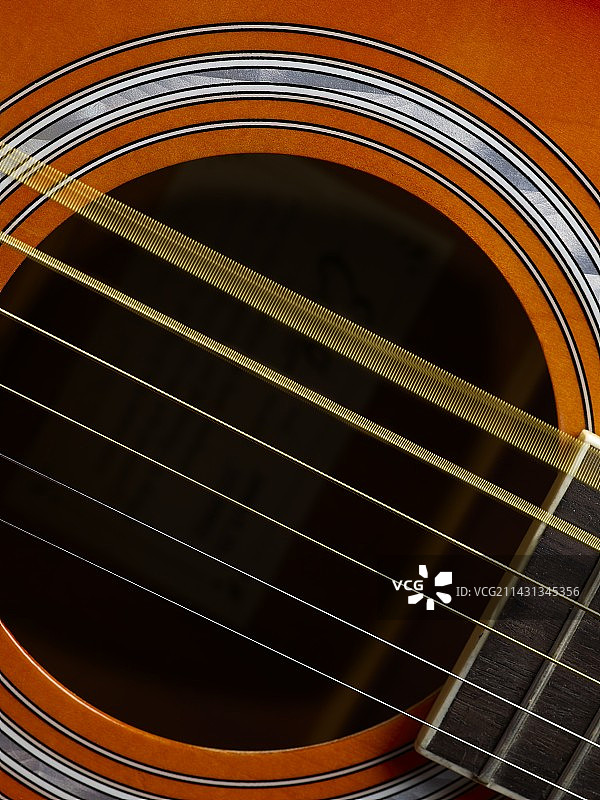 吉他琴弦的震动图片素材