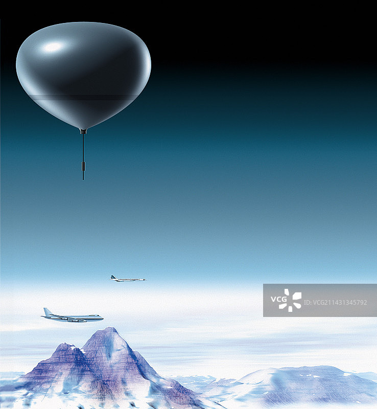 атмосферный шарик图片素材