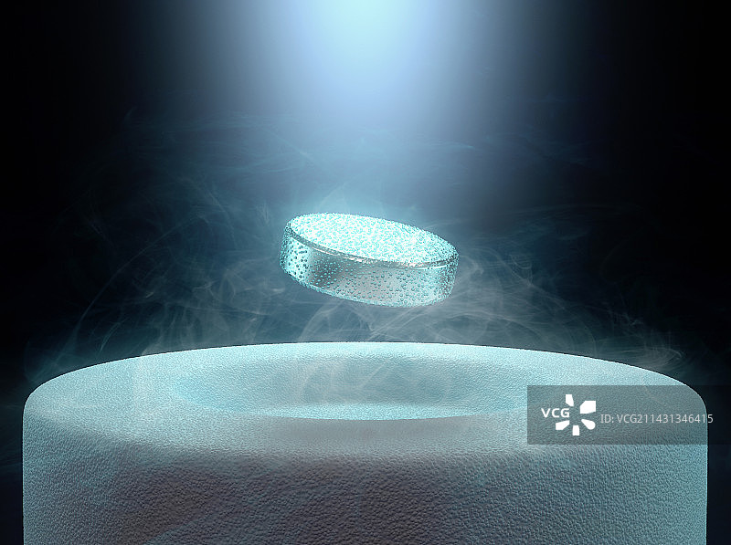 新型超导体状态插图图片素材