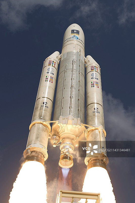 伽利略卫星发射，2016年11月图片素材