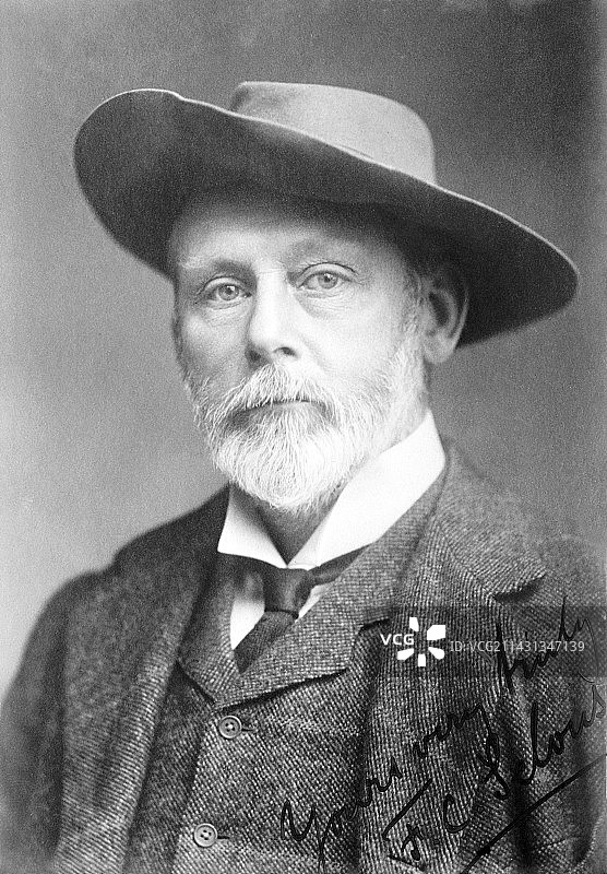 英国探险家弗雷德里克·塞尔乌斯图片素材