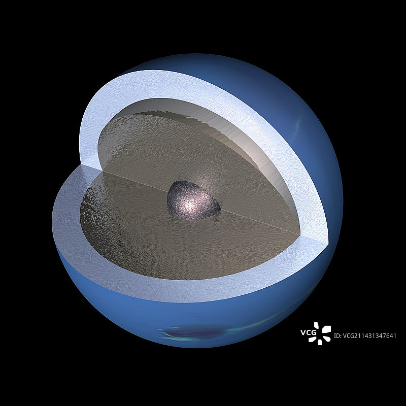 海王星内部艺术作品图片素材