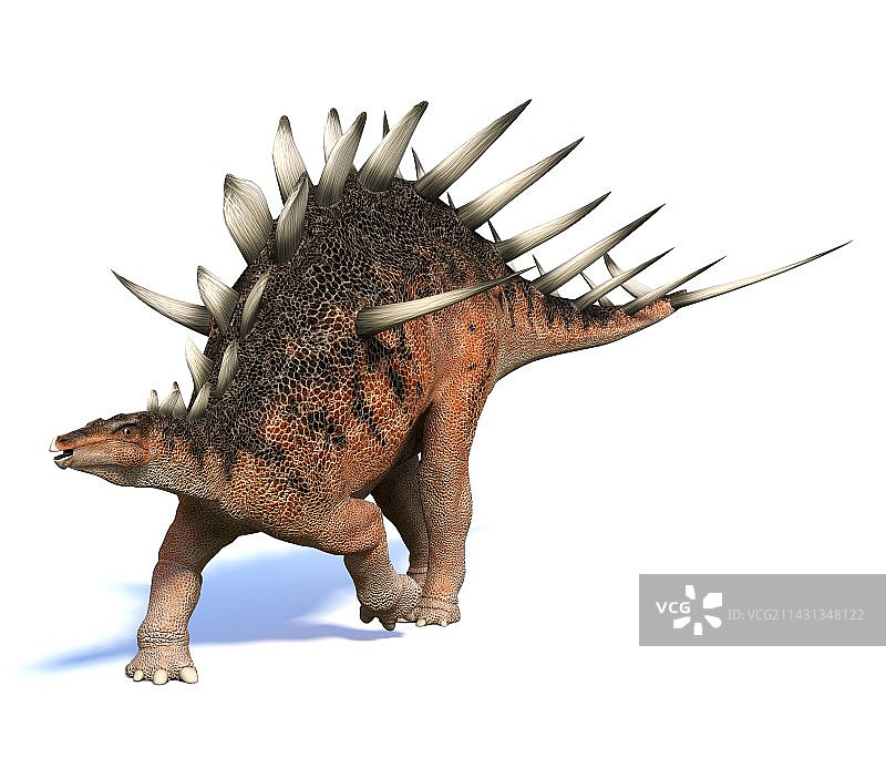 肯氏龙恐龙艺术作品图片素材