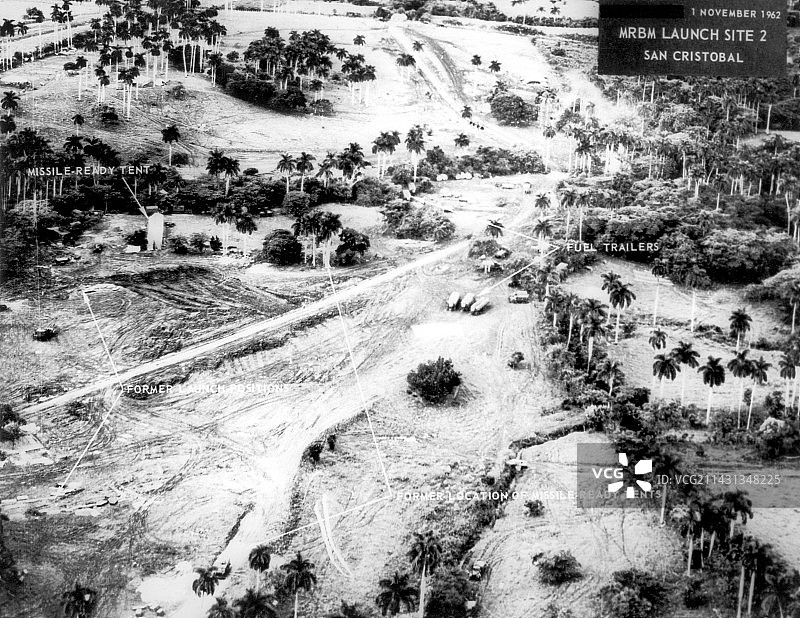 1962年古巴导弹危机鸟瞰图图片素材