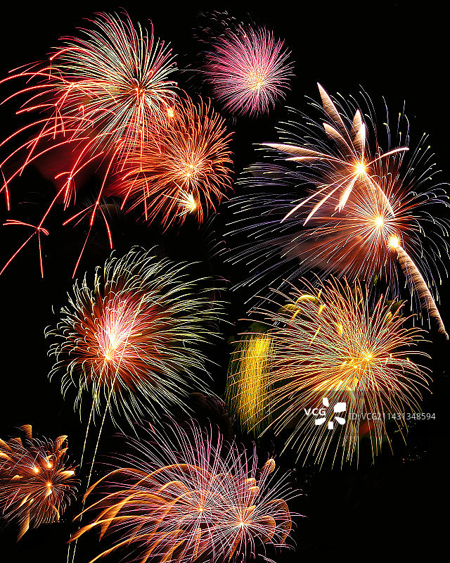 烟火表演图片素材