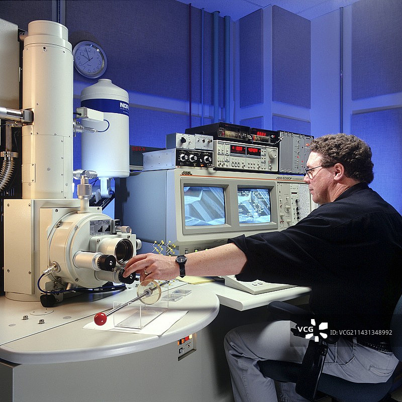 扫描电子显微镜图片素材