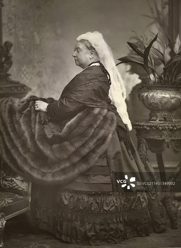 英国君主维多利亚女王图片素材