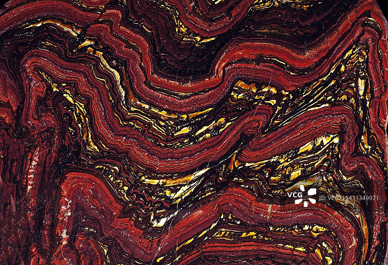 条带状铁建造层图片素材