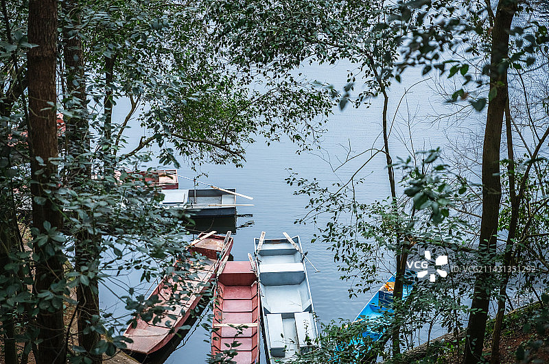 仁寿黑龙滩水库风景图片素材