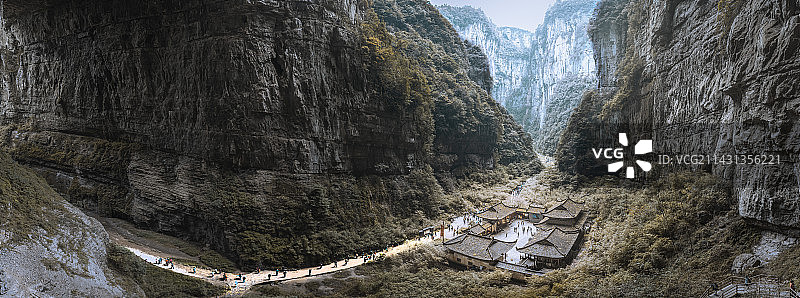 武隆天坑图片素材