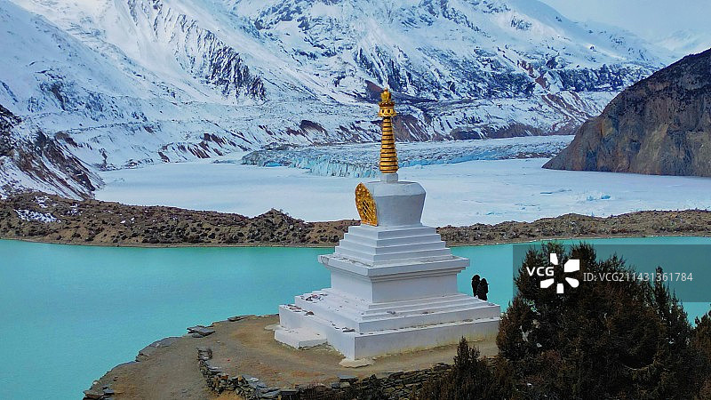 来古冰川图片素材