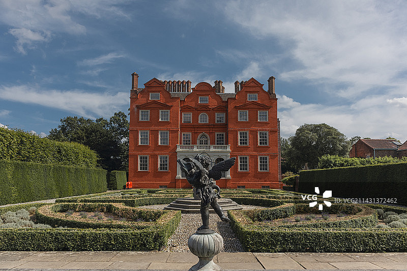 英国 邱宫 Kew Palace 皇家植物园内最古老的建筑图片素材