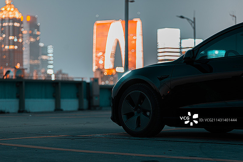 特斯拉model3图片素材