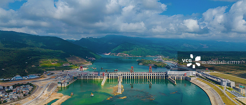 大藤峡水利枢纽工程11-大藤峡工程图片素材