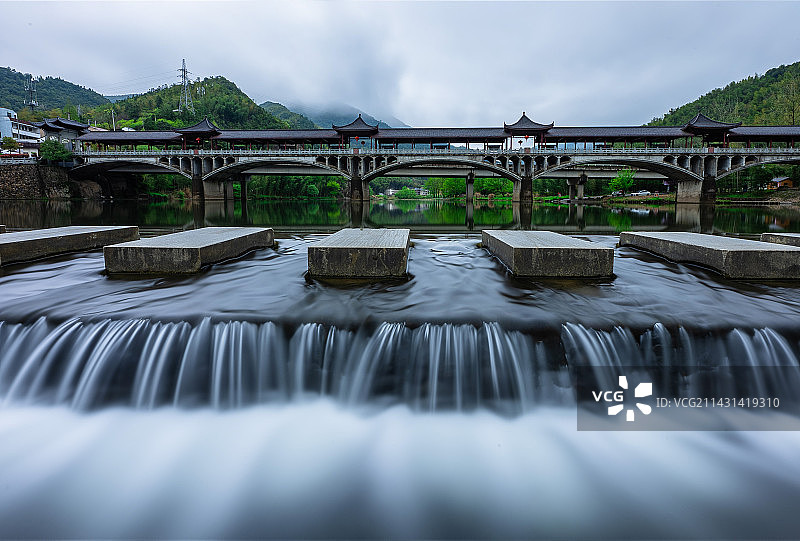 龙鳞坝图片素材