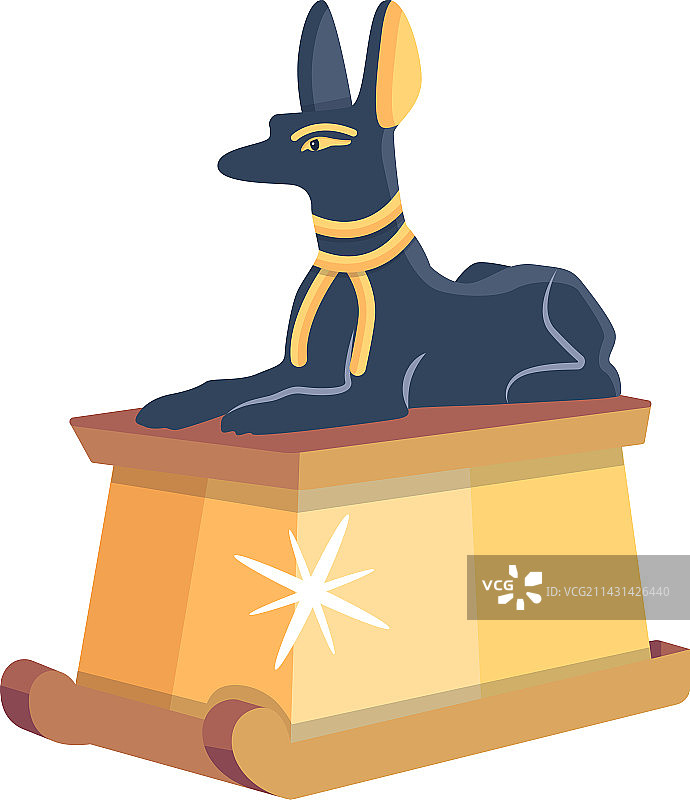 阿努比斯盒子图片素材