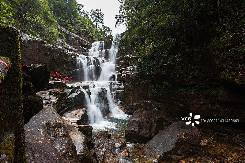武夷山国家公园青龙大瀑布图片素材
